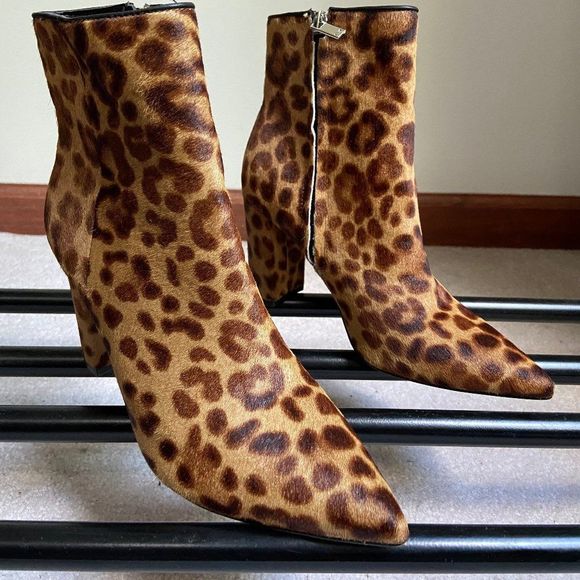 MARC FISHER LTD Women Ulani Calf Hair Boots - NEW - Picture 6 of 7